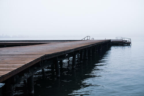 Foggy pier 2